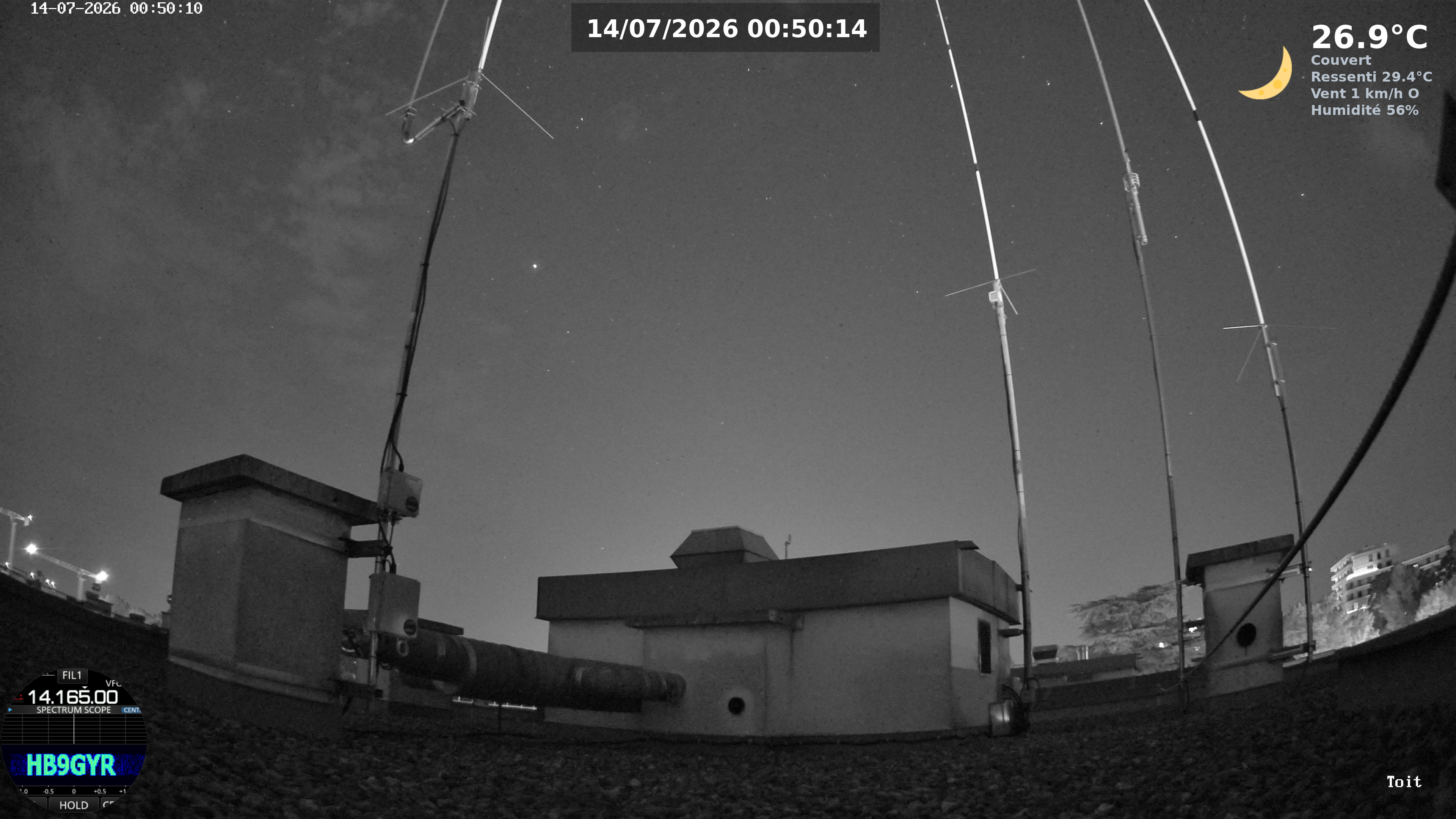 Dernière image webcam